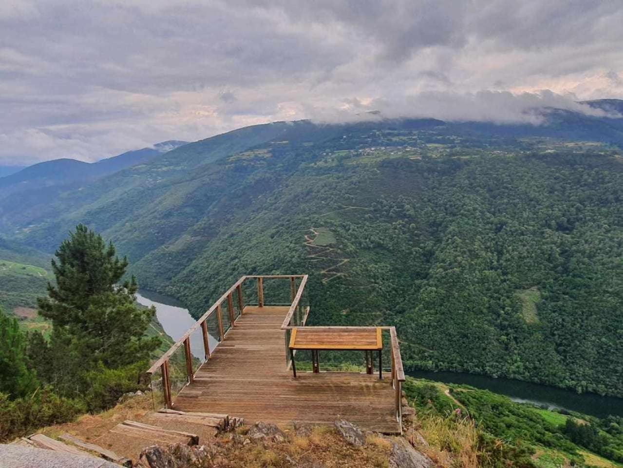 Casa Do Hiebra Alojamiento Rural Ribeira Sacra Castroncelos Luaran gambar